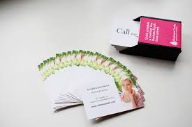 Can i add backside printing on same day business cards? Business Cards Call Me Madie