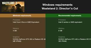 Wasteland 2 Director S Cut System Requirements 2021 Test Your Pc