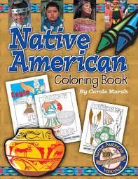 Books to read american indians and the law (the penguin library of american indian history) full. Native American Coloring Book Native American Heritage Marsh Carole 0710430024582 Amazon Com Books