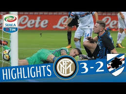 Head to head statistics and prediction, goals, past matches, actual form for serie a. Inter Sampdoria 3 2 Highlights Giornata 10 Serie A Tim 2017 18 Youtube