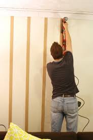 Remodelaholic Board And Batten Wall Tutorial Board And Batten Painting Over Paneling Batten
