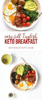 Easy Full English Keto Breakfast Recipes Traditional Full English Breakfast Full English Breakfast