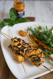 Rezept Hahnchenspiesse In Pesto Marinade Gernekochen De Rezepte Hahnchenspiesse Hahnchen