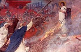 On May 30 1431 Joan Is Burned Alive At The Stake In Rouen Prisoners Were Usually Hanged First Then Their Bodies Were Joan Of Arc Science Classroom Biology