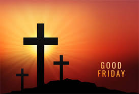 Good friday is a christian holiday commemorating the crucifixion of jesus and his death at calvary.it is observed during holy week as part of the paschal triduum on the friday preceding easter sunday, and may coincide with the jewish observance of passover.it is also known as holy friday, great friday, great and holy friday (also holy and great friday), and black friday. Free Vector Three Crosses At Sunset For Good Friday Background