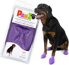 They are mostly for small breed dogs. Amazon Com Pawz Dog Boots Rubber Dog Booties Waterproof Snow Boots For Dogs Paw Protection For Dogs 12 Dog Shoes Per Pack Large Purple Pet Boots Pet Supplies