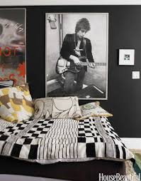 15 Modern Black Room And Decor Ideas Music Themed Bedroom Cool Kids Rooms Black Room Decor