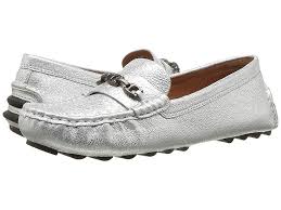 Coach Crosby Driver Silver Metallic Rock Women S Slip On Shoes Please Note Coach Items Cannot Be Shipped To Mili Women S Slip On Shoes Shoes Elegant Shoes