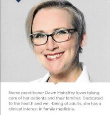 Dawn Mahaffey's Instagram, Twitter & Facebook