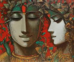 Artist, Subrata Das: His stunning artworks are imbued with colour,  mysticism and romance...