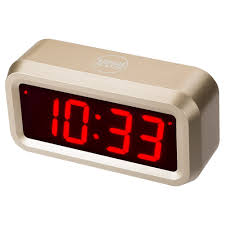 Same day delivery 7 days a week £3.95, or fast store collection. Golden Crs1g Chaorong Small Wall Shelf Desk Digital Clock With 1 2 Large Display Battery Operated Only 4pcs Batteries Can Keep The Time Display Day And Night For More Than One Year Clocks Home