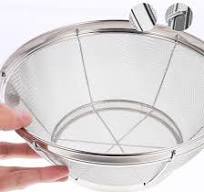 Amazon.com: Kichvoe Stainless Steel Rice Washing Basket Fine ...