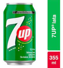 Refresco 7 Up Limon 355 Ml Lata Sin Azucar Sin Calorias Mercadolibre