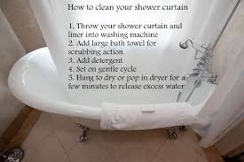 Mildew Alert Shower Curtains Are Sometimes Overlooked During Bathroom Cleaning Pink Mold And Water Stains A With Images Large Bath Towel Cleaning Hacks Bathroom Cleaning