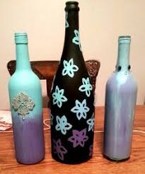 100 Painted Bottles Ideas Bottle Crafts Wine Bottle Crafts Bottles Decoration 100 painted bottles ideas bottle