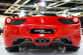 Whether you drive a ferrari or maserati, ricambi america has the genuine parts and accessories you want. Kuala Lumpur Dec 10 Rear View Of Ferrari 458 Italia At The Stock Photo Picture And Royalty Free Image Image 8491514