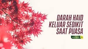 Penyebab darah haid sedikit yang harus wanita kenali. Keluar Darah Haid Saat Puasa Tapi Hanya Sedikit Ustadz Abdur Rasyid M Pd I Youtube
