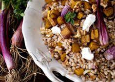 Farro And Roasted Butternut Squash With Olive Oil Butternut Squash Recipes Roasted Butternut Squash Squash Recipes