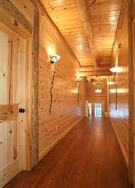 With our knotty pine paneling it's easy to install and adds warmth and character to any room! Knotty Pine Paneling Tongue Groove Woodhaven Log Lumber Knotty Pine Walls Pine Walls Knotty Pine Paneling