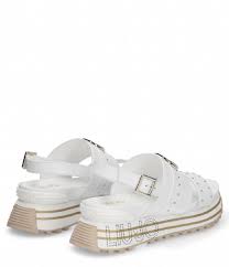 Confort et sécurité pour les activités sportives : Liu Jo Sandals Liujo Maxi Wonder Sandal 8 Calf White 01111 The Little Green Bag