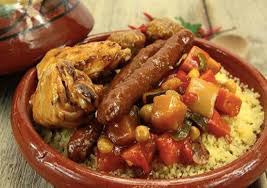 I loved the harira soup, transported me to the souks and the couscous was good too. Couscous Royal Picture Of Le Maroc Gourmand Reze Tripadvisor