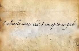 I Solemnly Swear That I Am Up To No Good Wallpaper Laptop I Solemnly Swear I Am Up To No Good Art Print By Michela Deck Harry Potter Tattoos Harry Potter Font Tattoos