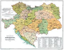 Corps Areas Austria Hungary Kartographie Landkarte Und Geografie