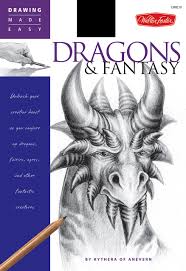 Dragons Fantasy Drawing Made Easy Anevern Kythera Of 9781600580680 Amazon Com Books Easy, step by step dragon drawing tutorials. dragons fantasy drawing made easy