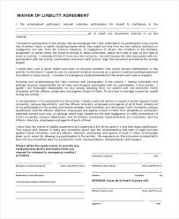 Fillable contractor liability waiver form. Free 10 Sample Waiver Of Liability Forms In Pdf Ms Word