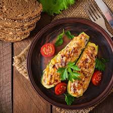 Courgette Farcie Poulet Et Chevre Frais Croq Kilos Recette Courgettes Farcies Recette Croq Kilos Recettes De Cuisine