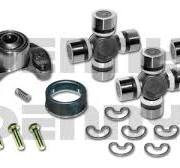 Jeep CV Rebuild Kit 1310 series includes Dana Spicer 211544X Centering Yoke  and (3) 5-1310X U-Joints (1) 2-86-418 Rubber Boot NON GREASABLE