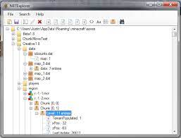 I want to ensure that i have correctly built and iron farm by checking the coordinates of the villages using nbtexplorer. Nbtexplorer Software