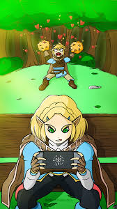 Zelda's timeline is confusing enough, but age of calamity completely shattered how we viewed botw's specific timeline. Botw2 Oc A Commission I Did Featuring Gaming Zelda And Cheerleading Link In Their Botw 2 Outfits Zelda