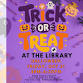 Trick 'R Treat at the Library event image