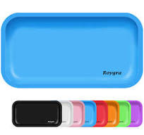 Amazon.com: roygra Rolling Tray, Large Metal Tray, Cigarette ...