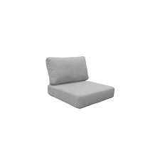 Currently, the best outdoor cushion is the comfort classics channeled chaise. Covers For Low Back Chair Cushions 6 Inches Thick In Grey 020ck Armless Grey