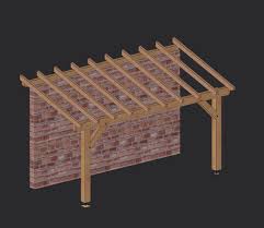 Bonjour, je vends une charpente en bois pour abri de jardin. Abri Bois Construction Abri Jardin Bois Martin Charpentes