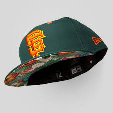 Check out our sf giants hat selection for the very best in unique or custom, handmade pieces from our baseball & trucker caps shops. Sf Giants New Era Fitted Cap In Forest Green And Jungle Floral