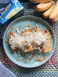 Nastarnya lembut, lumer di mulut, wangi butter disertai rasa keju. Pisang Goreng Cheese