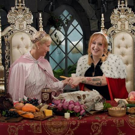 THE REALM WELCOMES LADY BRIE LARSON TO THE ROYAL COURT!!!! 🏰🐉🍳 It was an  honor and privilege to have Scott Pilgrim's stunning evil ex and Barbie  Pegasus royalty join me at the