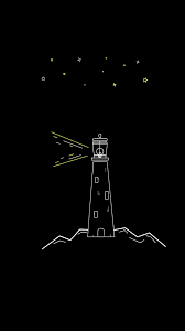Aesthetic Black And White Minimalist Wallpaper Light House Minimalist Wallpaper Black Paper Drawing Minimalist Wallpaper Phone
