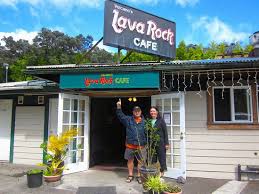 3/4 rock can also be used for xeriscaping as well as for drainage. Visitors Outside Of Volcano Villages Iconic Lava Rock Cafe Picture Of Volcano S Lava Rock Cafe Island Of Hawaii Tripadvisor