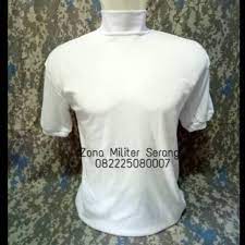 Kaos polos leher turtleneck kaos pria korea kaos panjang leher tinggi. Kaos Polos Putih Kerah Tinggi Shopee Indonesia