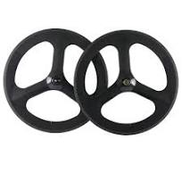 Tri Spoke 70mm Tri Spoke Bike Wheel set 700C Carbon Wheelset Road Bike  Wheels