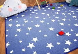 Der grau blaue teppich ist der stern im kinderzimmer. Snapstyle Kinder Spiel Teppich Sterne Blau 140x200 Cm Galeria Karstadt Kaufhof