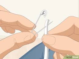 Perhaps you have seen some more traditional methods of solving the problem, such as attaching a safety pin to the end of the string or using a cotton thread and needle. How To Insert A Drawstring 10 Steps With Pictures Wikihow