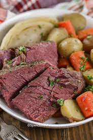 This Corned Beef Recipe Is A Classic Irish Staple We Love Making Delicious Corned Beef In The Slow Cooking Corned Beef Corned Beef Recipes Smoked Food Recipes