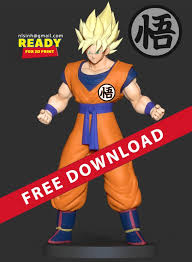 Amazon photos unlimited photo storage free with prime. Super Saiyan Goku Free 3d Model In Man 3dexport