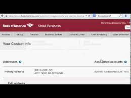 Bank of america financial centers and atms in new york are conveniently located near you. Bank Of America Trouble Editing Address Youtube