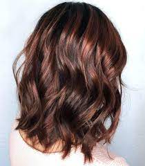 Brown And Red Highlights Hair With Red Highlights Medium Red Brown Hair With Caramel Highlights Balayazh Pricheski Cvet Volos
